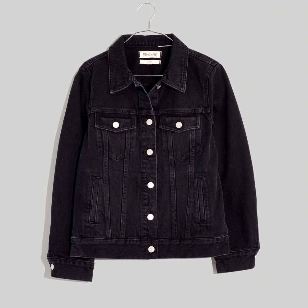 Madewell The Jean Jacket in Lunar Wash